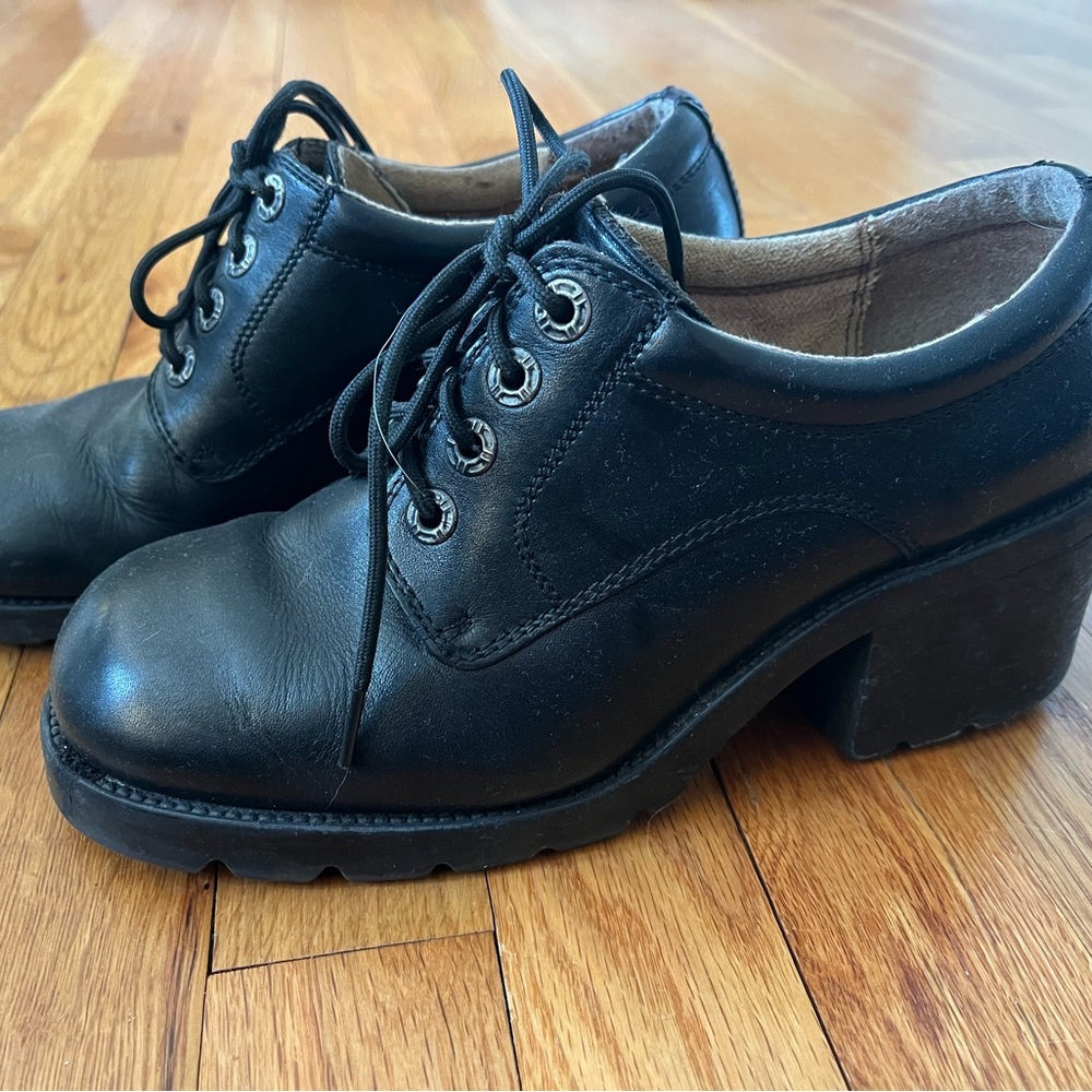 Vintage Nine West Platform Booties Women's Size 8